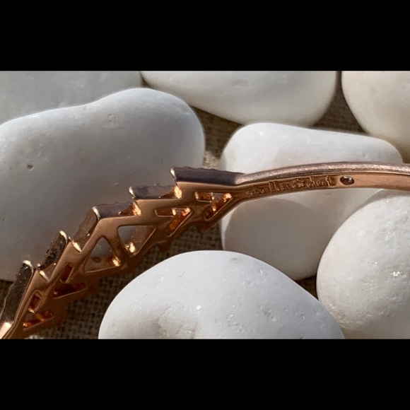 Stella & Dot Pave Triangle Cuff bracelet - Picture 5 of 6